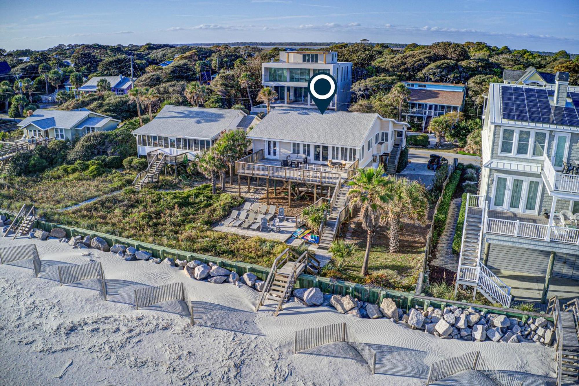 Just Beachy Villa Folly Beach Exterior foto